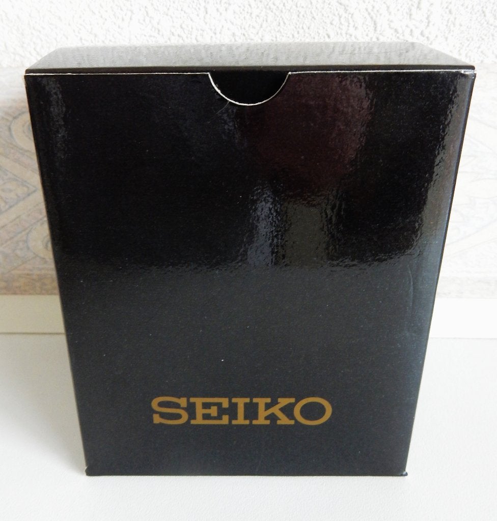 SEIKO SPORTURA horloge, Sieraden, Tassen en Uiterlijk, Horloges | Heren, Seiko, Staal, Ophalen of Verzenden, Leer