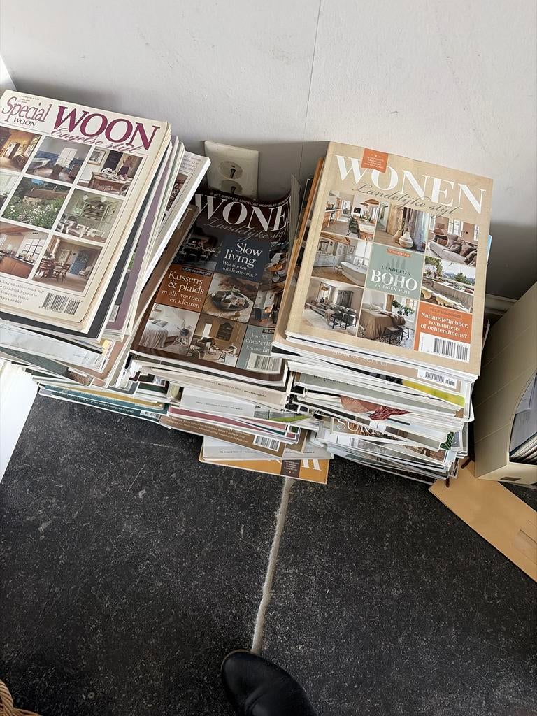 Woonbladen: Special Woon, Wonen Landelijke Stijl, Boeken, Tijdschriften en Kranten, Ophalen, Zo goed als nieuw, Overige typen