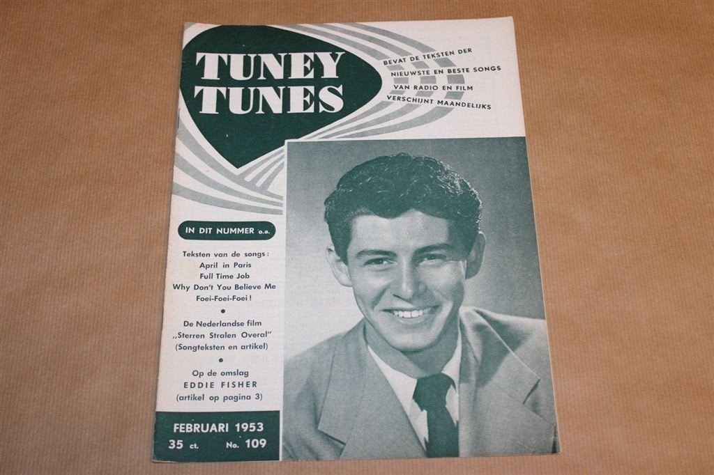 Tuney Tunes - No. 109 - Februari 1953, Verzamelen, Ophalen of Verzenden, 1940 tot 1960, Knipsel(s)