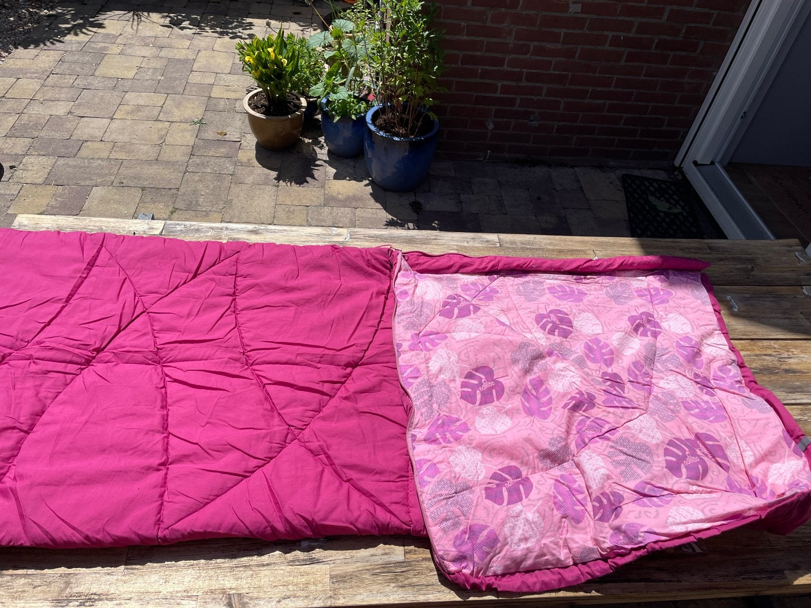 Nomad Sleepybeauty slaapzak roze 150 cm, Caravans en Kamperen, Slaapzakken, Ophalen of Verzenden, Gebruikt