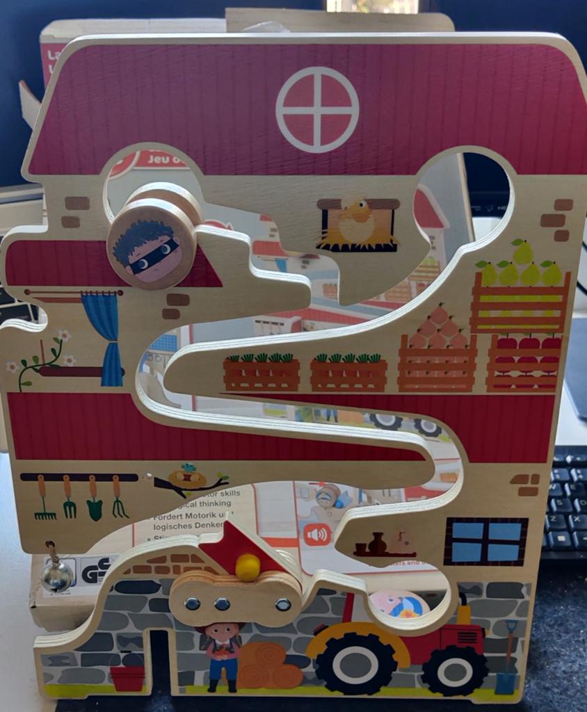 Playtive Labyrint Puzzel Politiebureau & Boerderij, Ophalen of Verzenden, Zo goed als nieuw, Overige typen