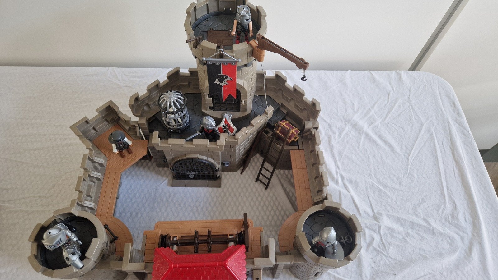 Foto 4 van Playmobil ridder kasteel 6001 en accessoires