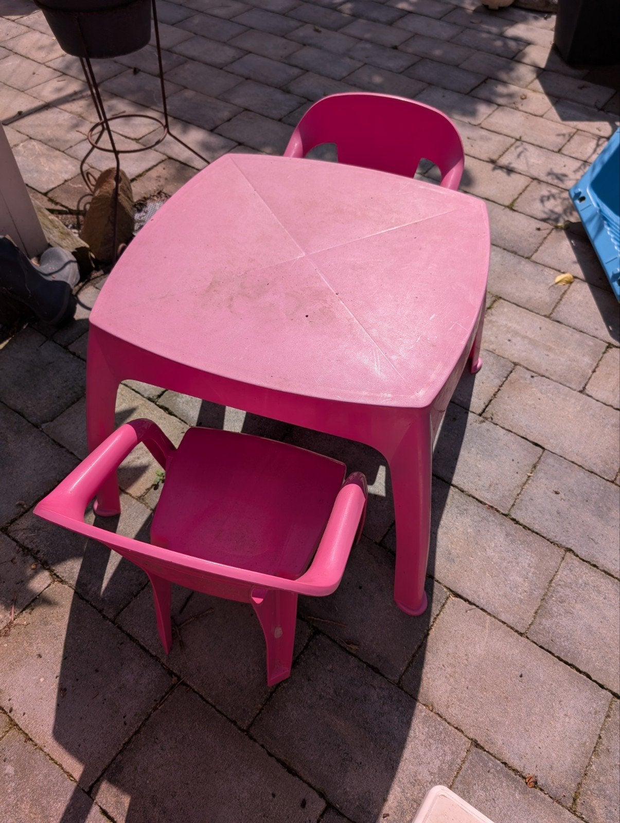 Plastic kinder tuinset, Kinderen en Baby's, Ophalen, Zo goed als nieuw