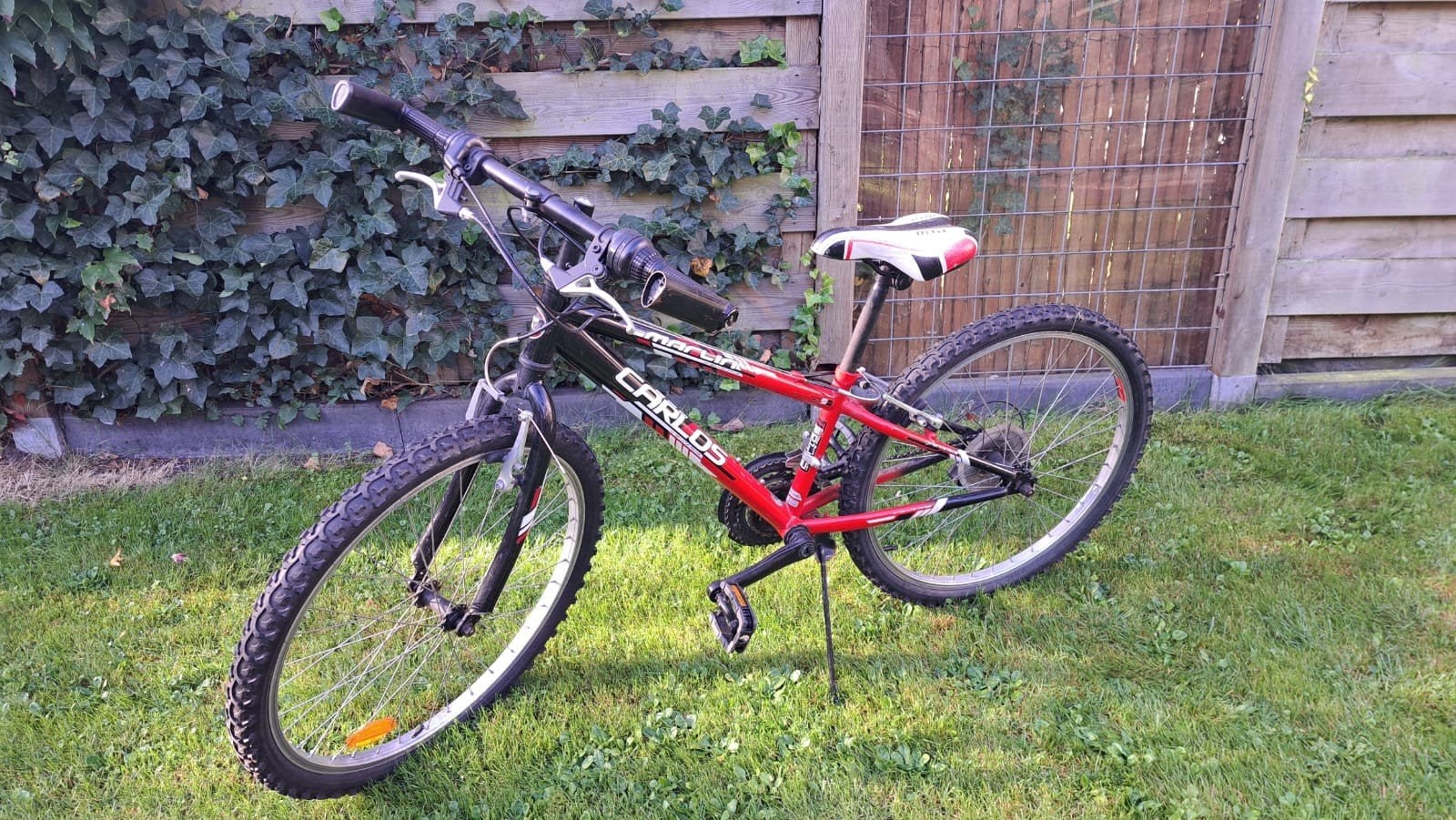 Mountainbike Carlos 24 inch, 28 cm frame, 18 versnellingen, Minder dan 45 cm, Ophalen, Gebruikt, Overige merken