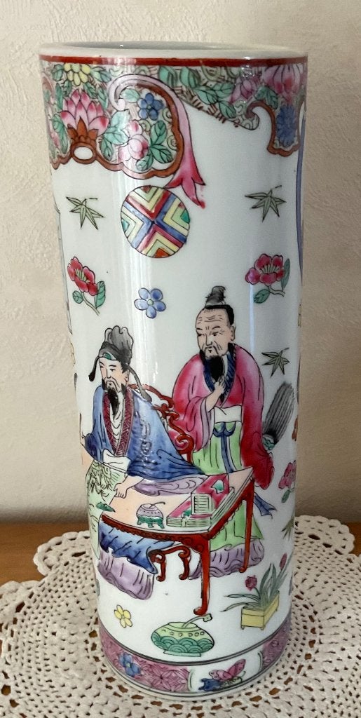 Unieke Chinese hoed stand vaas, Ophalen