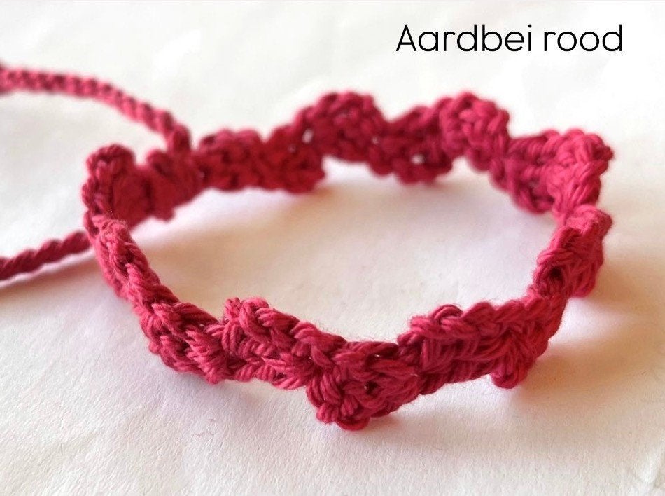 Verstelbaar armband Wave diverse kleurtjes, Overige materialen, Overige kleuren, P Gillisstr, Nieuw