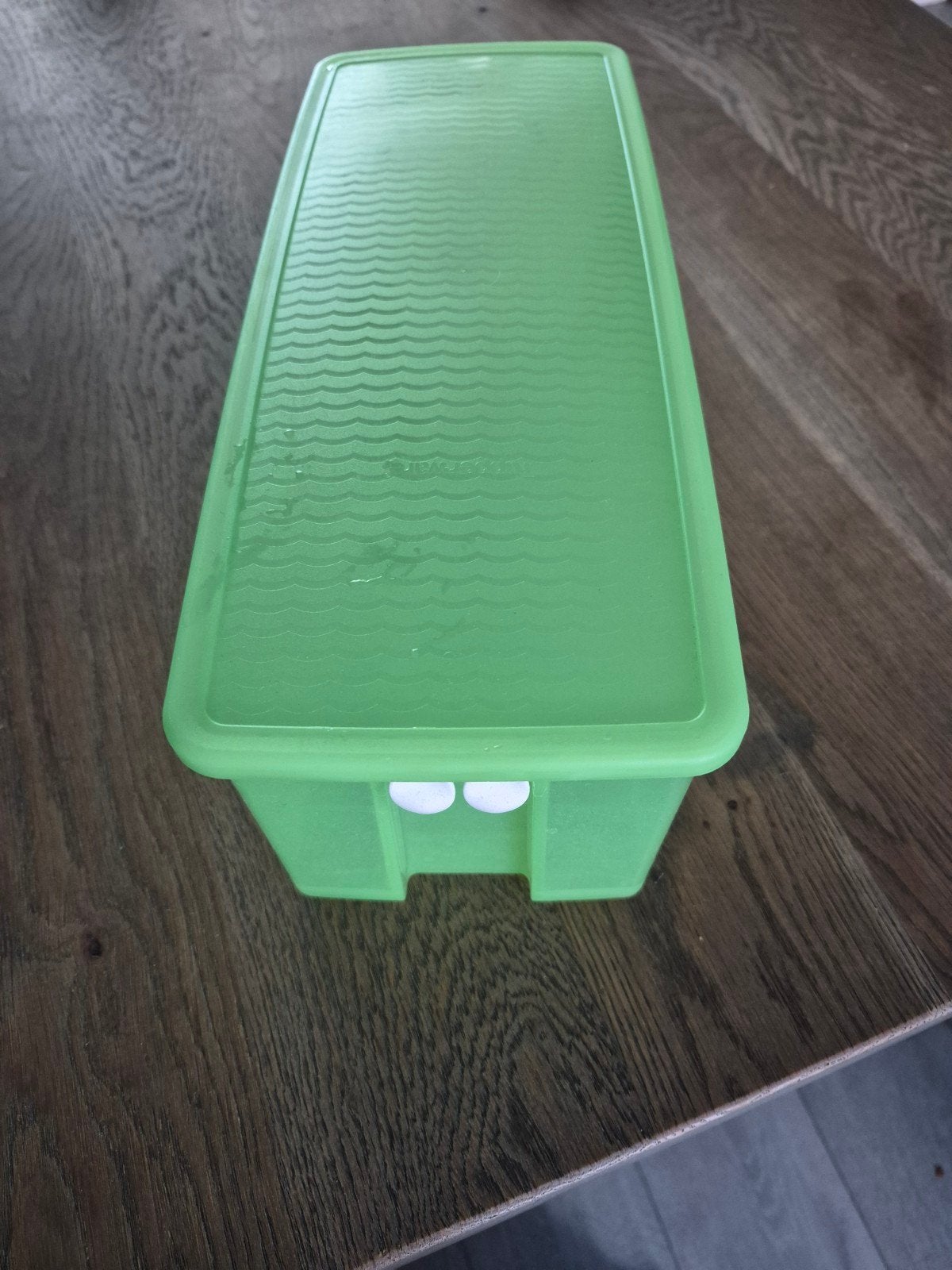 Tupperware bewaardoos groen met deksel, Ophalen of Verzenden, Groen