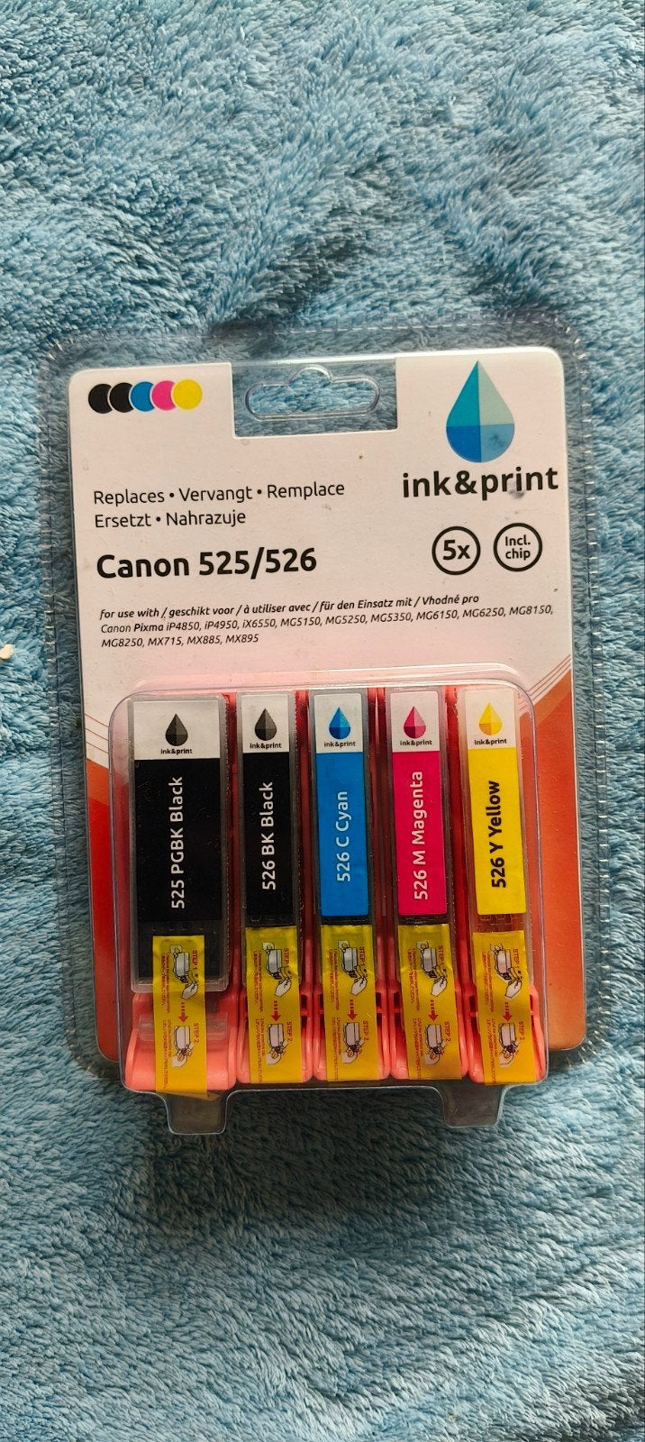Canon cartridges van de action nieuw 525/526, Ophalen of Verzenden, Nieuw