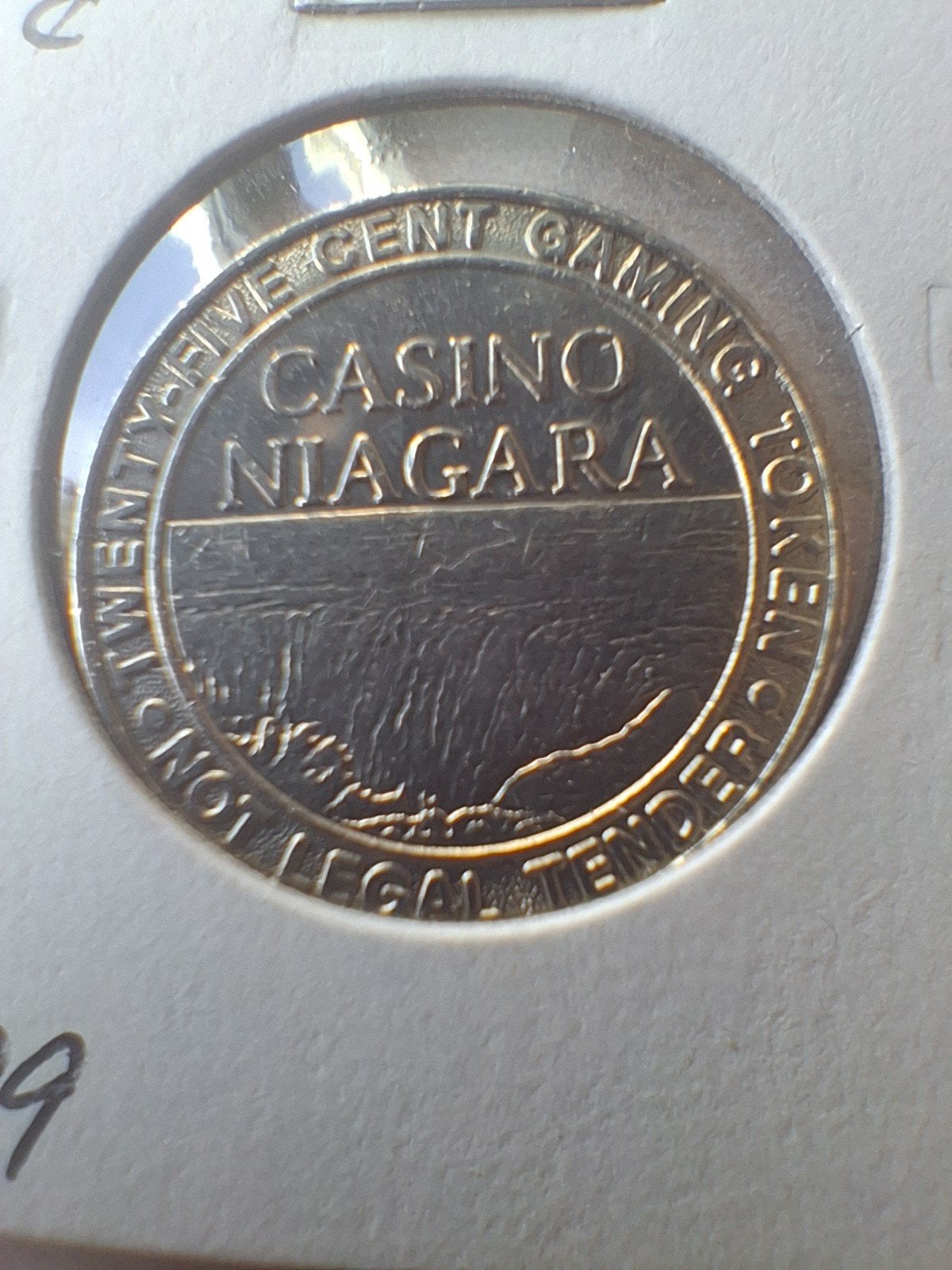 Casino Niagara 25 Cents Token - Canada, Ophalen of Verzenden