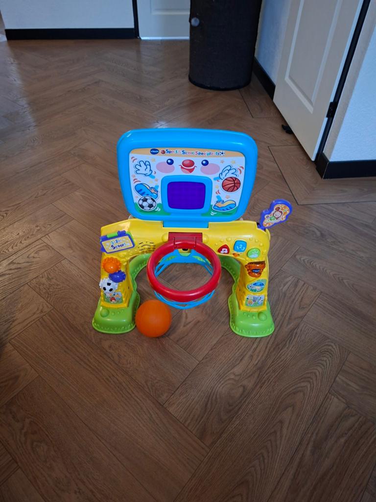 V tech basket, Kinderen en Baby's, Speelgoed | Vtech, Ophalen of Verzenden, Zo goed als nieuw