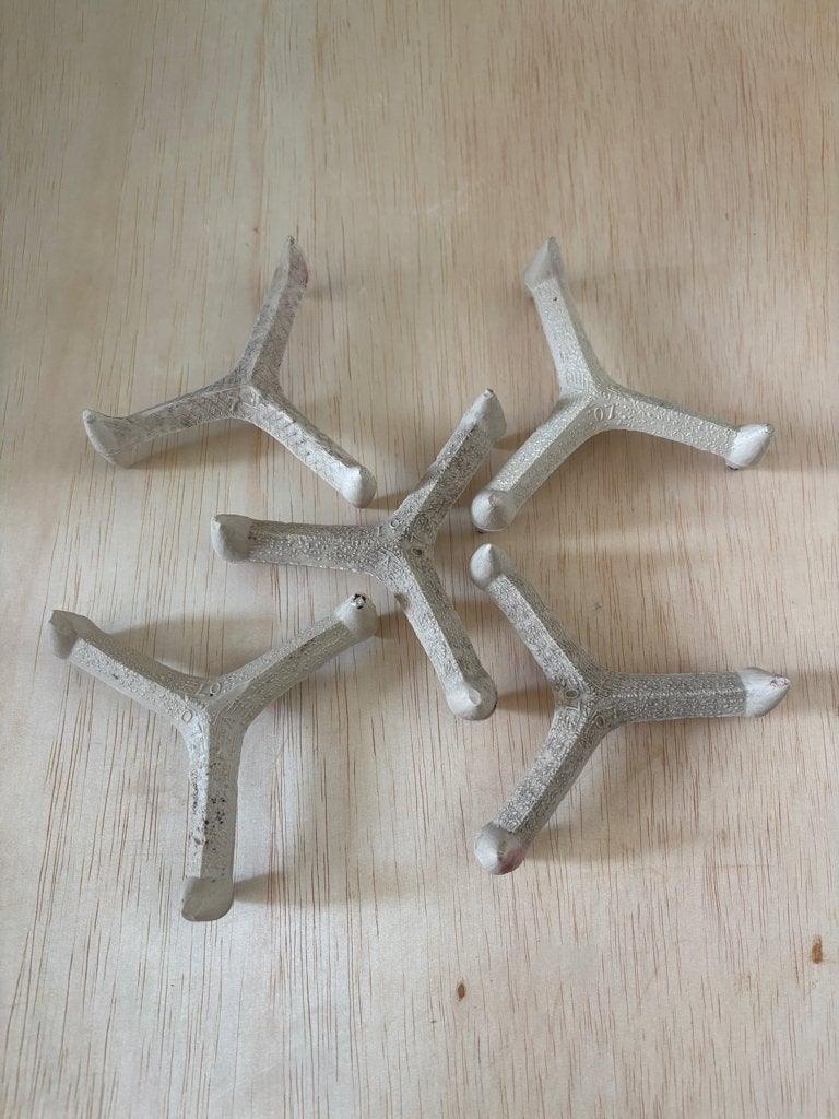 Stapelmateriaal voor keramiek stook - triangels NR 7, Hobby en Vrije tijd, Pottenbakken, Ophalen of Verzenden, Gebruikt