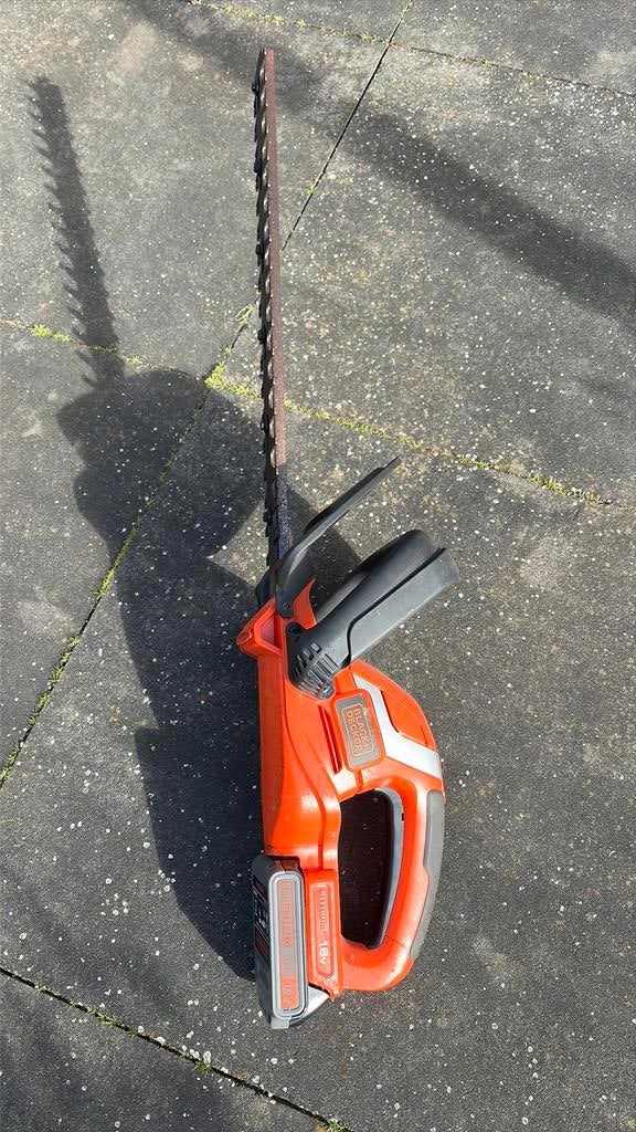 Black & Decker heggenschaar, Ophalen, Gebruikt, Accu