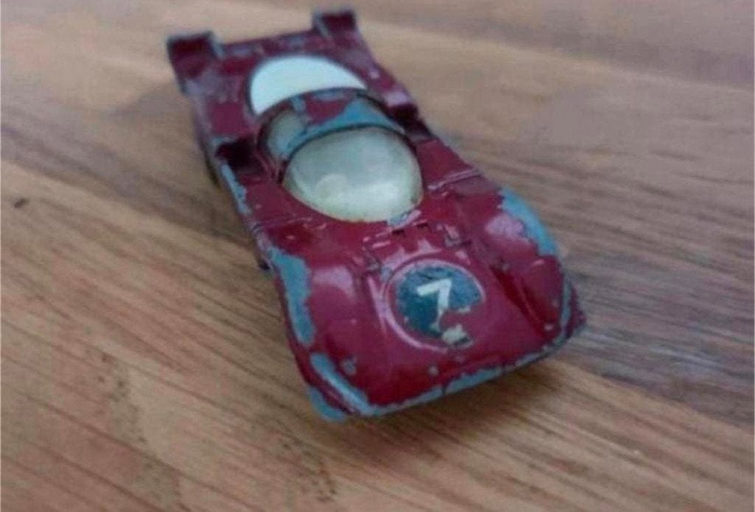 Ferrari 512 S nr.7 – Corgi Juniors, Ophalen of Verzenden, Gebruikt, Auto