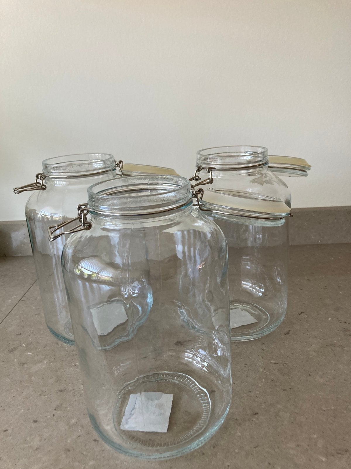 3 Savera glazen weckpotten van 4 liter, Ophalen, Pot, Bus of Blik, Overige merken, Glas