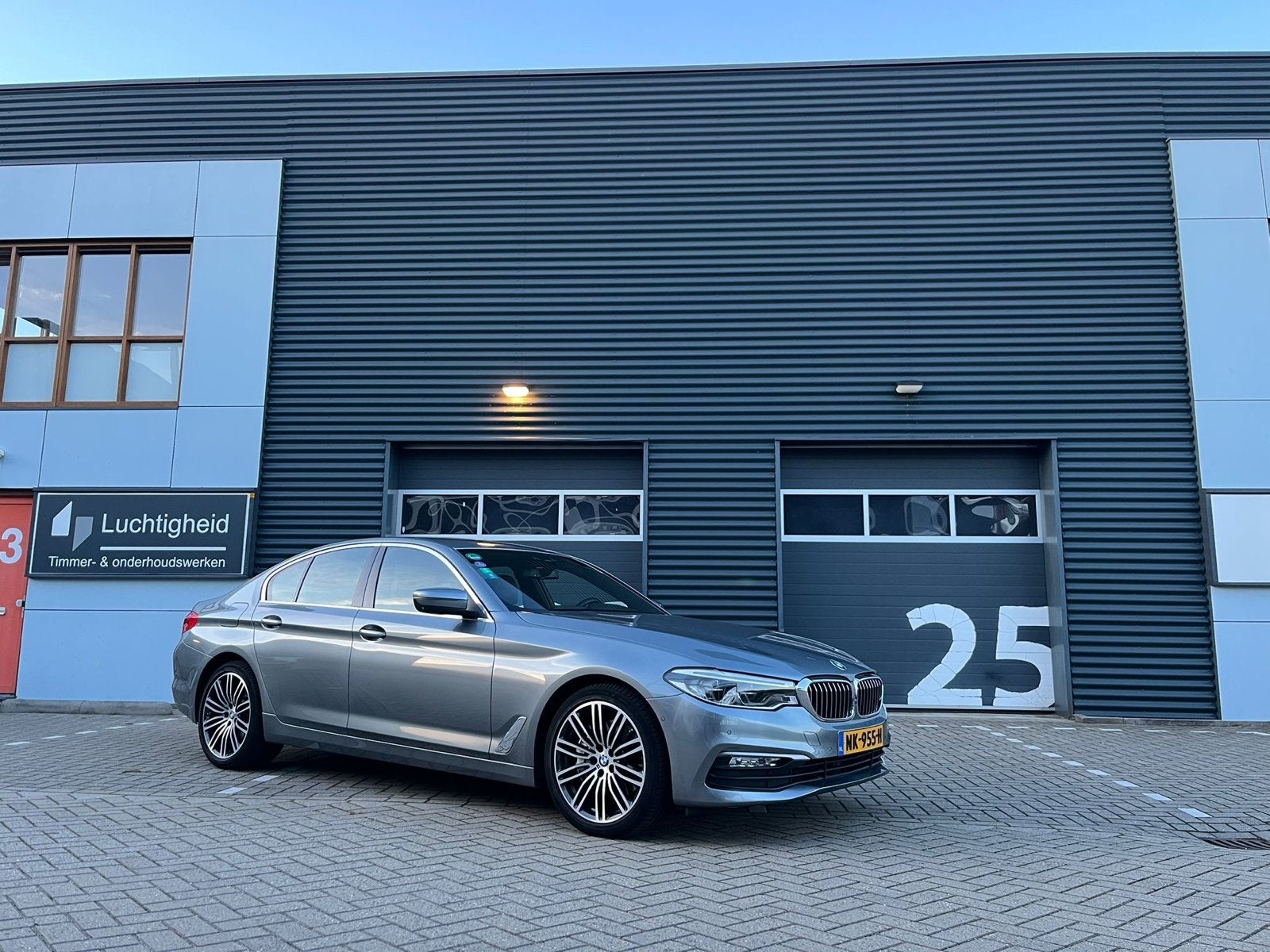 BMW 5-Serie 540i 340pk Aut. 2017 Grijs 1e eigenaar!, Auto's, Automaat, 2000 kg, 340 pk, Origineel Nederlands