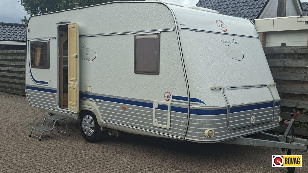 TEC Travel King 460 TDF incl. Mover, voortent, FD, Caravans en Kamperen, T.E.C., Rondzit, Overige typen, Bedrijf