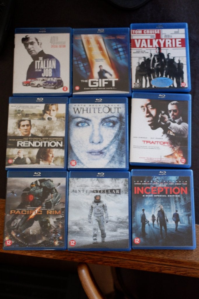 Verschillende Blu-rays, Nederlands, Film, Actie, Ophalen of Verzenden