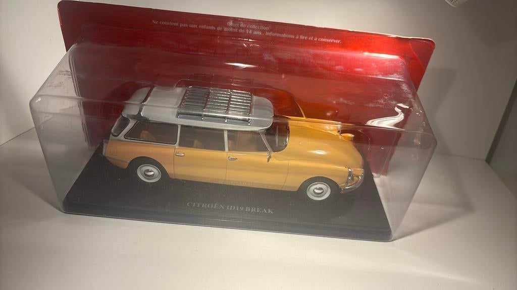 Citroen id19 break hachette 1.24, Hobby en Vrije tijd, Modelauto's | 1:24, Overige merken, Ophalen of Verzenden, A, A