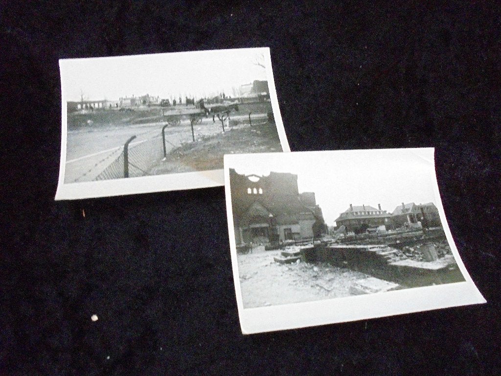 Den Haag 1943. Stadhouderslaan sloop voor Atlantikwall., Gebruikt, Verzenden, Foto, 1940 tot 1960