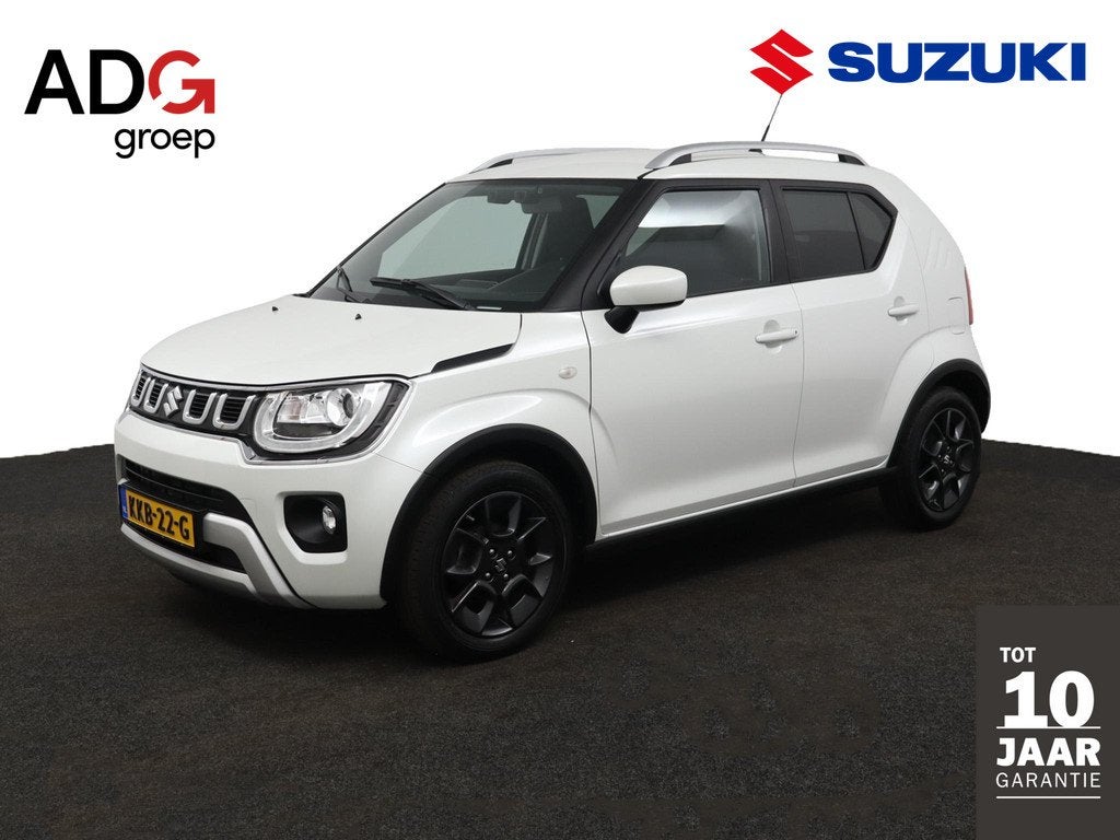 Suzuki Ignis 1.2 Smart Hybrid Select | Automaat | Stoelverwa, Auto's, Stof, Gebruikt, 4 cilinders, Wit