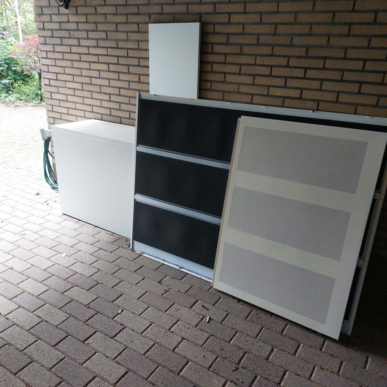 Ahrend archiefkast met schuifdeur, Huis en Inrichting, Kasten | Roldeurkasten en Archiefkasten, Ophalen, Gebruikt, 25 tot 50 cm