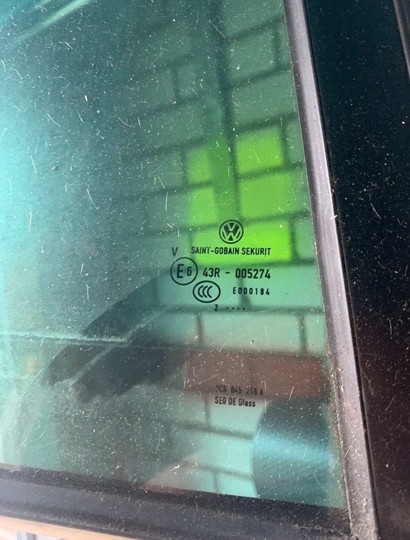 Volkswagen Passat cc  Zijruit Rechtsachter, Ophalen of Verzenden, Gebruikt, Volkswagen