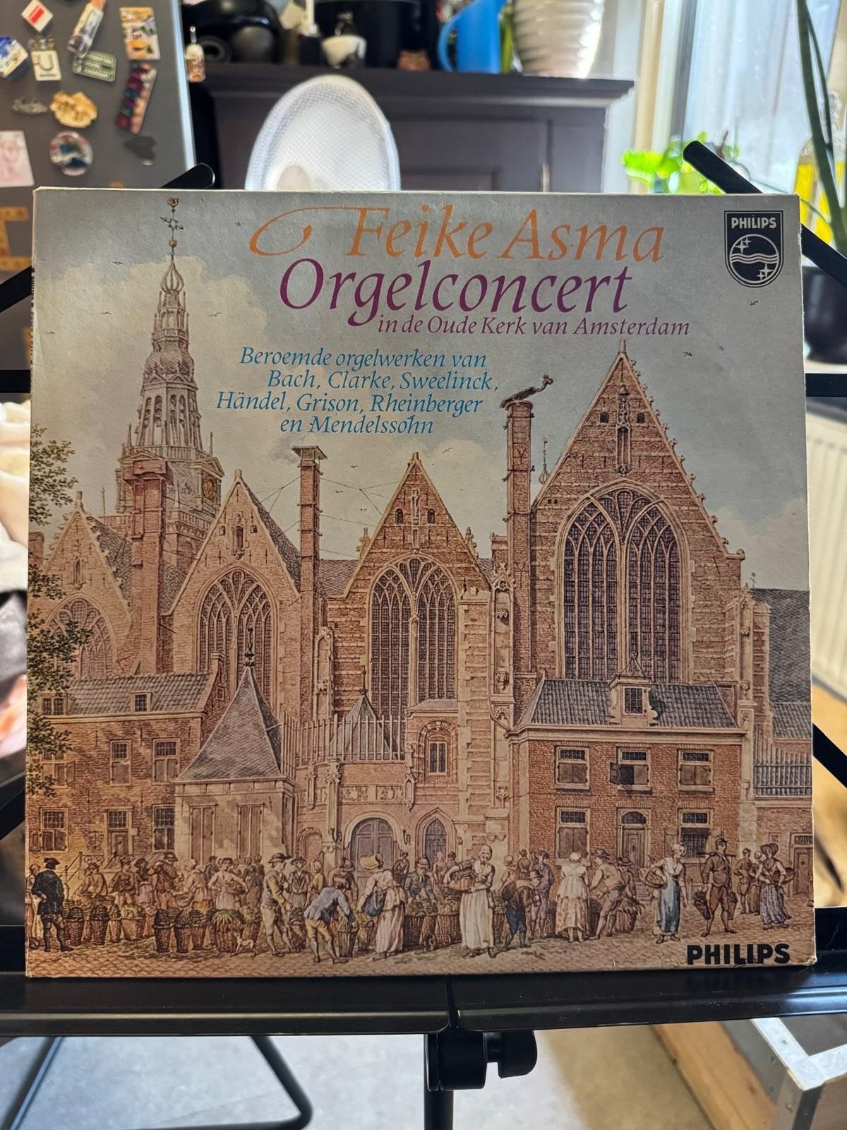 Feike Asma Orgelconcert in de Oude Kerk van Amsterdam LP, LP, Gebruikt, Overige typen, Ophalen of Verzenden