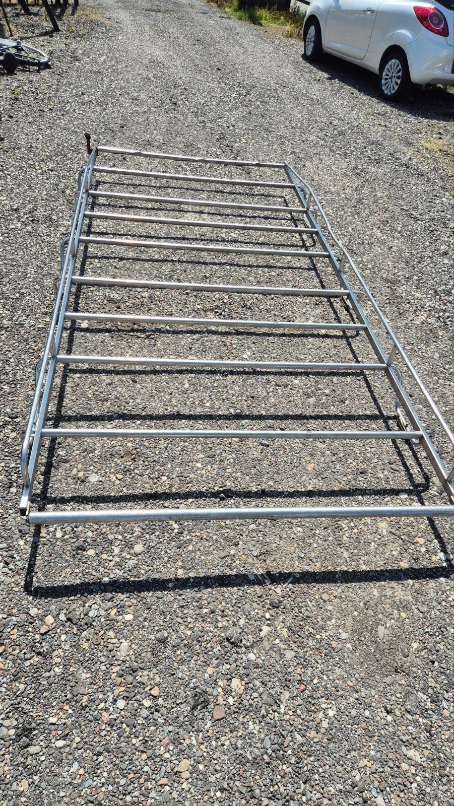 RVS Imperiaal voor Ford Transit L2H2 bestelwagen, Auto diversen, Dakdragers, Ophalen, Gebruikt