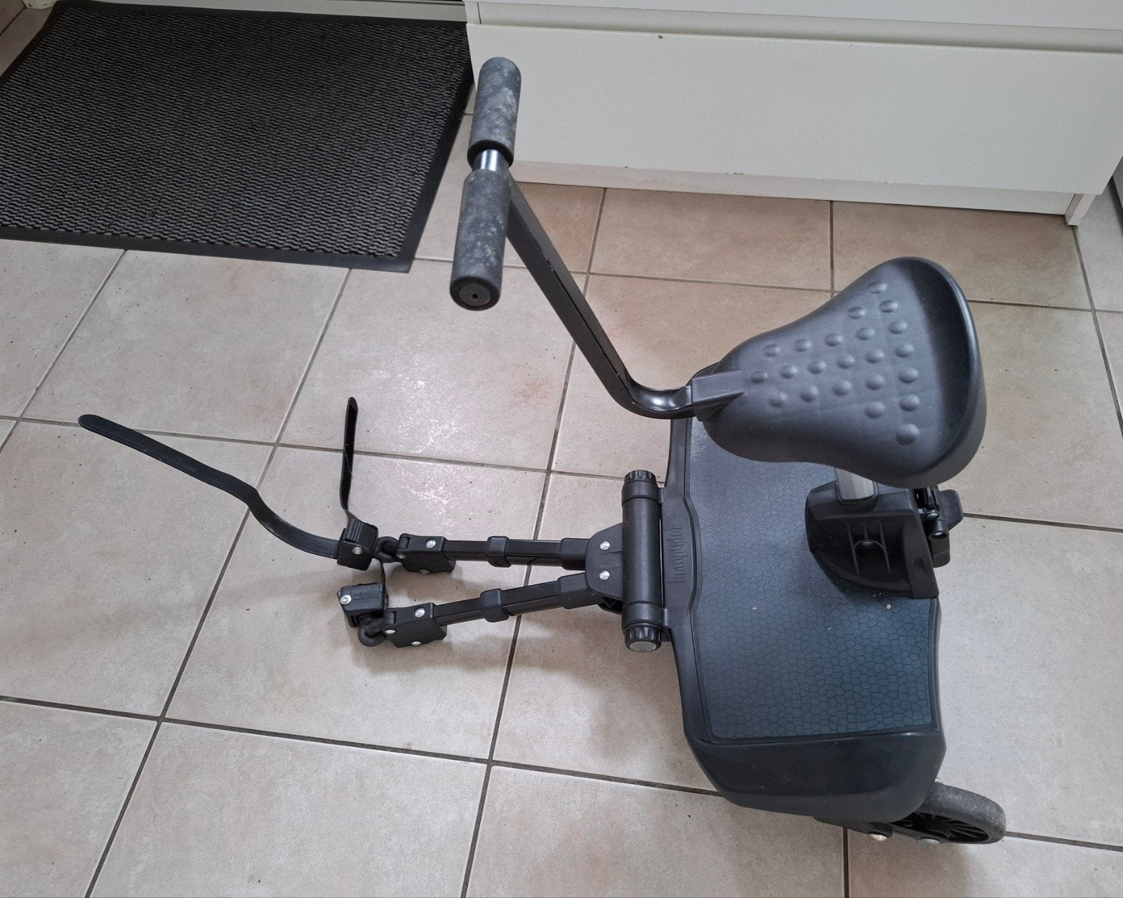 Bumprider meerijdplankje met zitje voor kinderwagen, Ophalen, Gebruikt, Kinderwagen, Overige merken