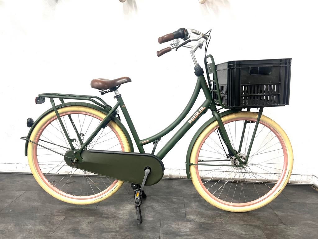 Gazelle Puur NL Transport Dames Fiets 54 cm, 53 tot 56 cm, Ophalen of Verzenden, Zo goed als nieuw, Handrem