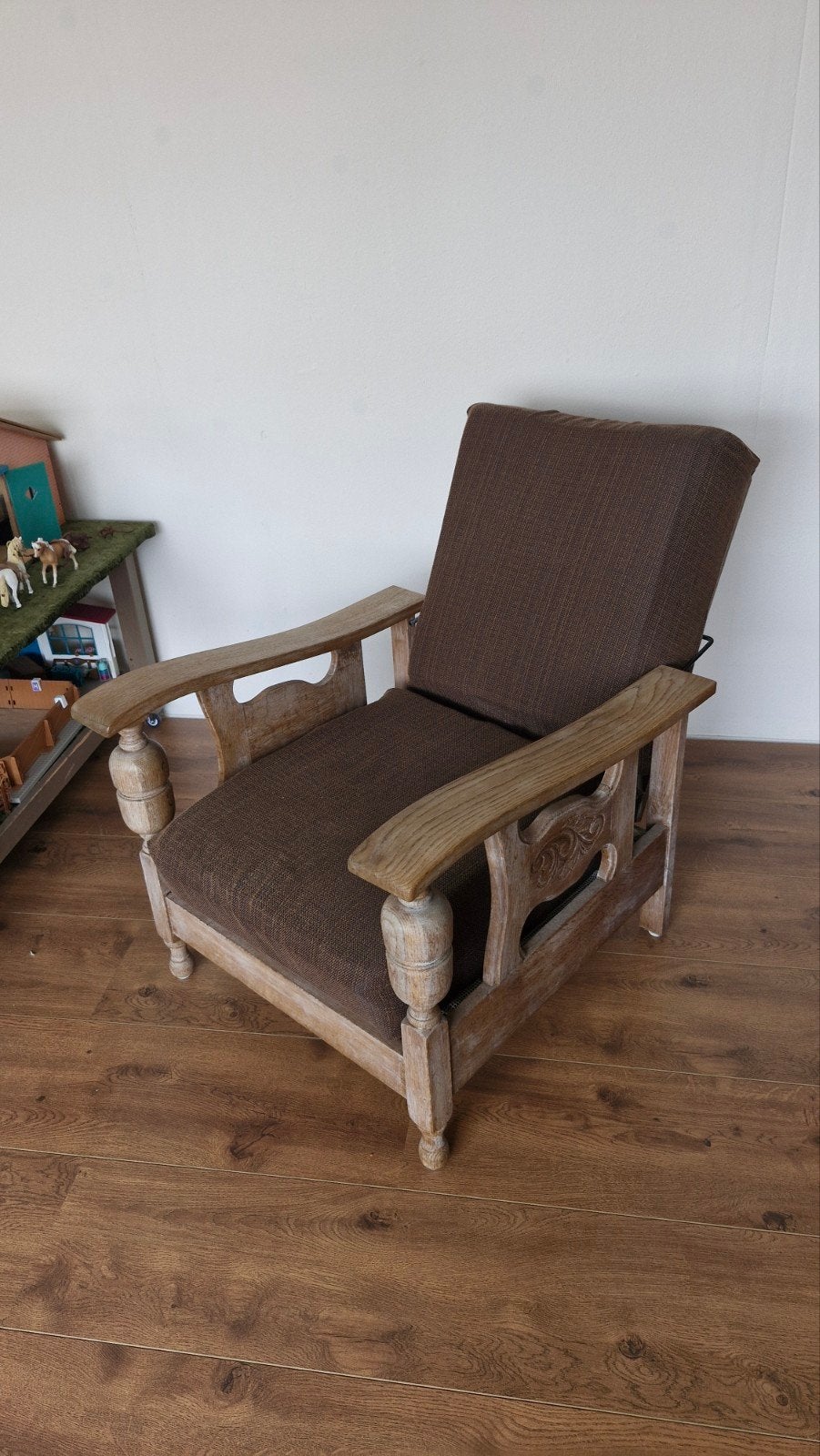 Vintage fauteuil / rokersstoel, Ophalen