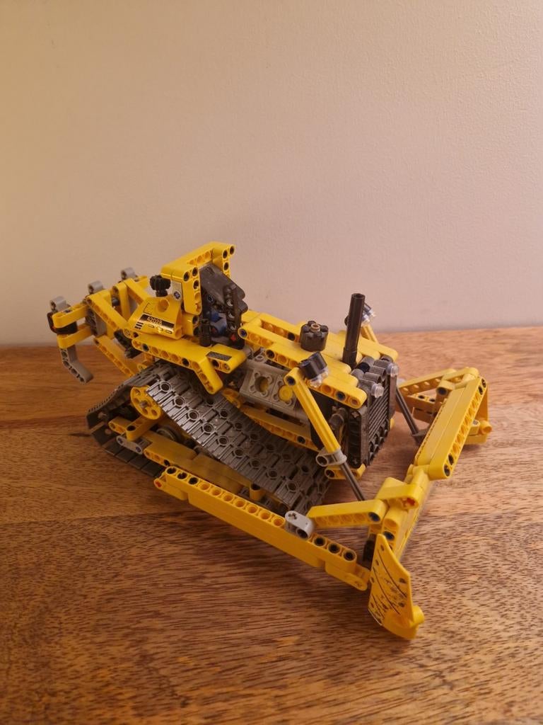 Lego Technic 42028 Bulldozer (met instructies en doos), Kinderen en Baby's, Speelgoed | Duplo en Lego, Lego, Compleet, Ophalen of Verzenden