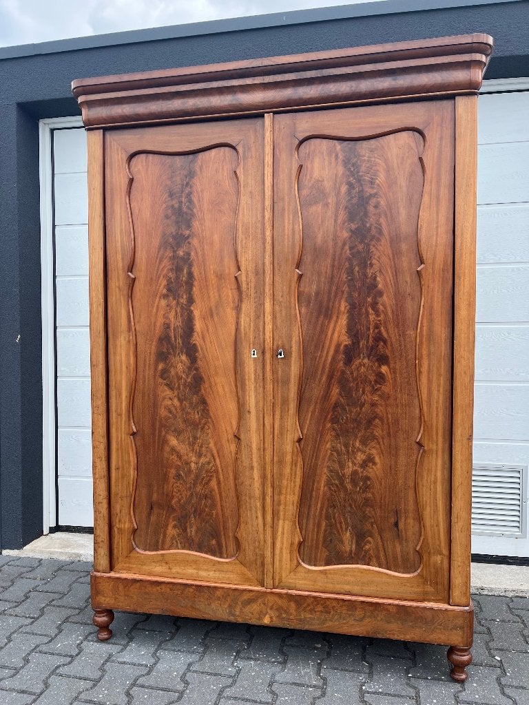 Biedermeier meidenkast kleding linnen leg kind baby vintage, 150 tot 200 cm, 150 tot 200 cm, 50 tot 75 cm, Ophalen