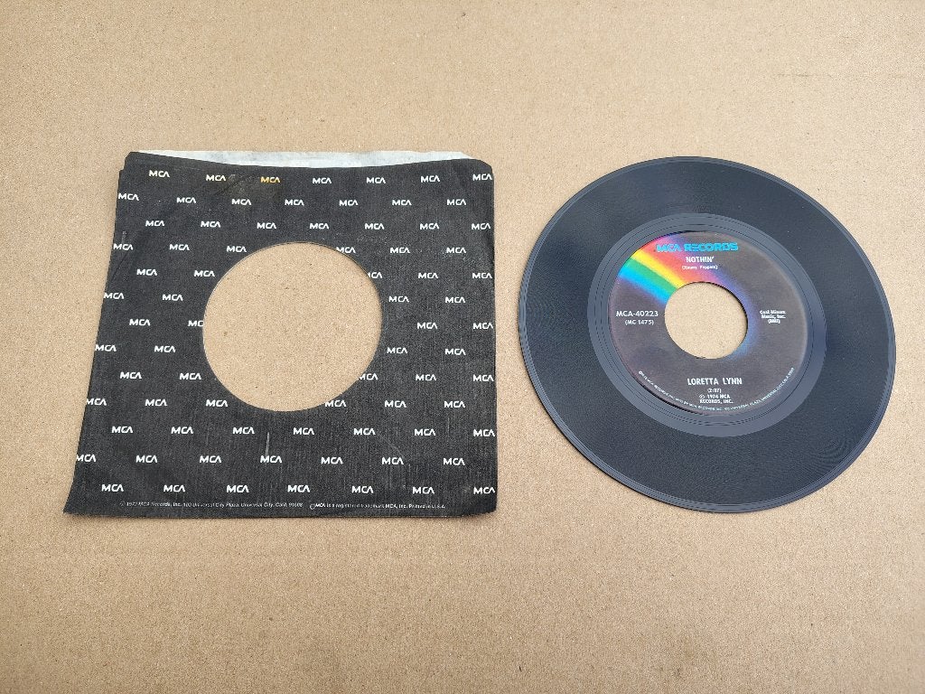Single: Loretta Lynn - Nothin (1974) USA, Verzenden, Gebruikt, 7 inch, Pop