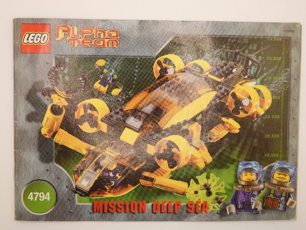 Lego 4794 Alpha Team Command Sub, Compleet, Gebruikt, Overige thema's, Lego