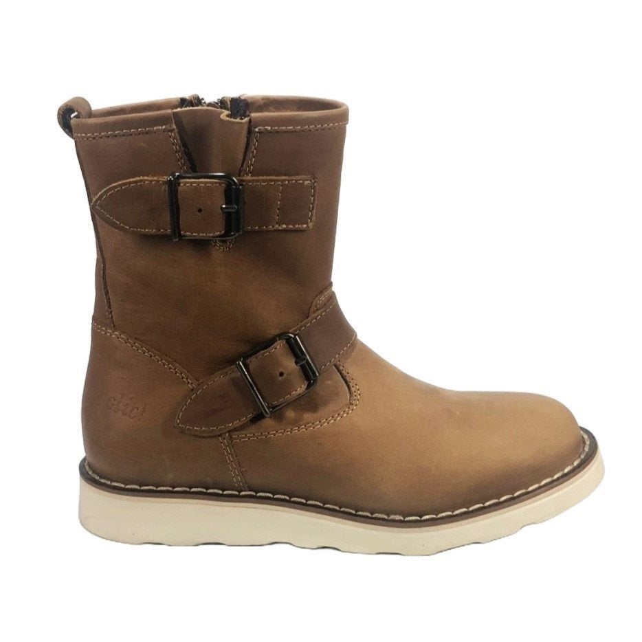 CLIC maat 29 lerenlaars/rits bruin gespen gratis verzenden, Clic!, Verzenden, Buizerdlaan 6 Nieuwegein (Showroom 465), Nieuw