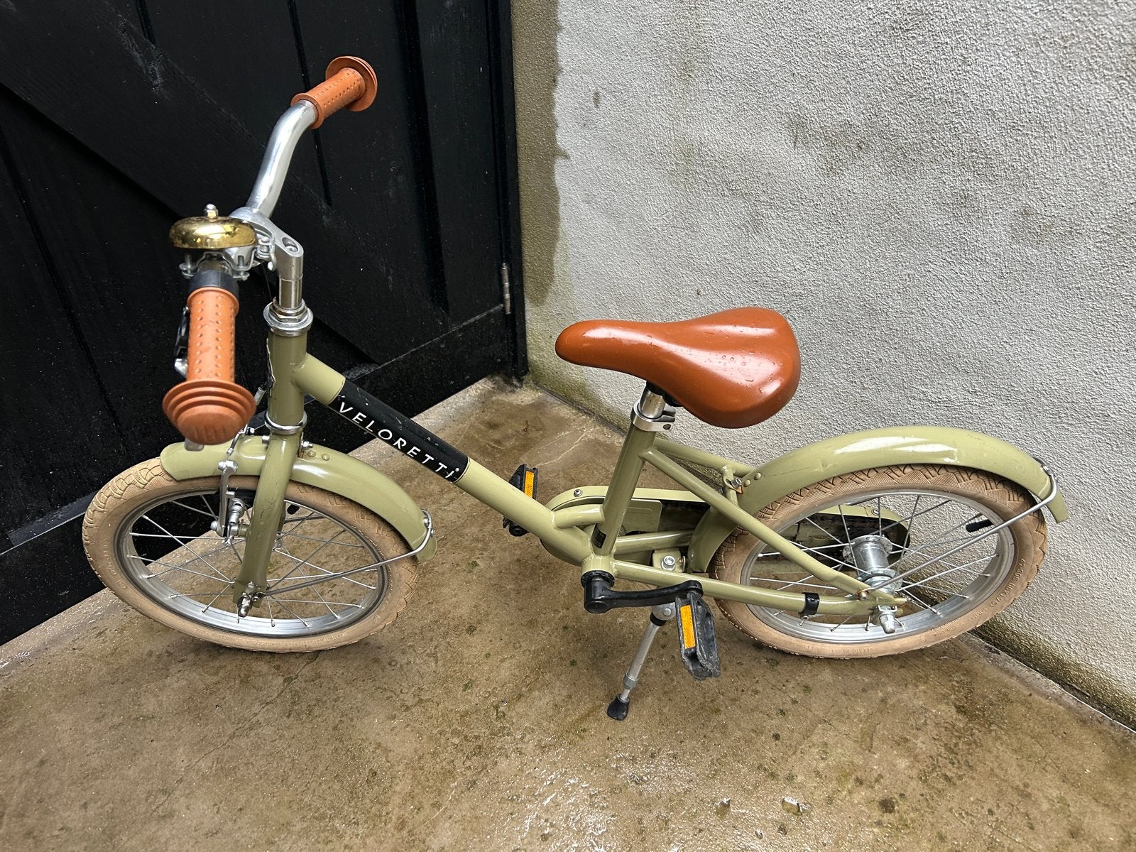 Veloretti Maxi 16 inch kinderfiets - Zo goed als nieuw, Ophalen, Terugtraprem, Zijwieltjes, 16 tot 20 inch