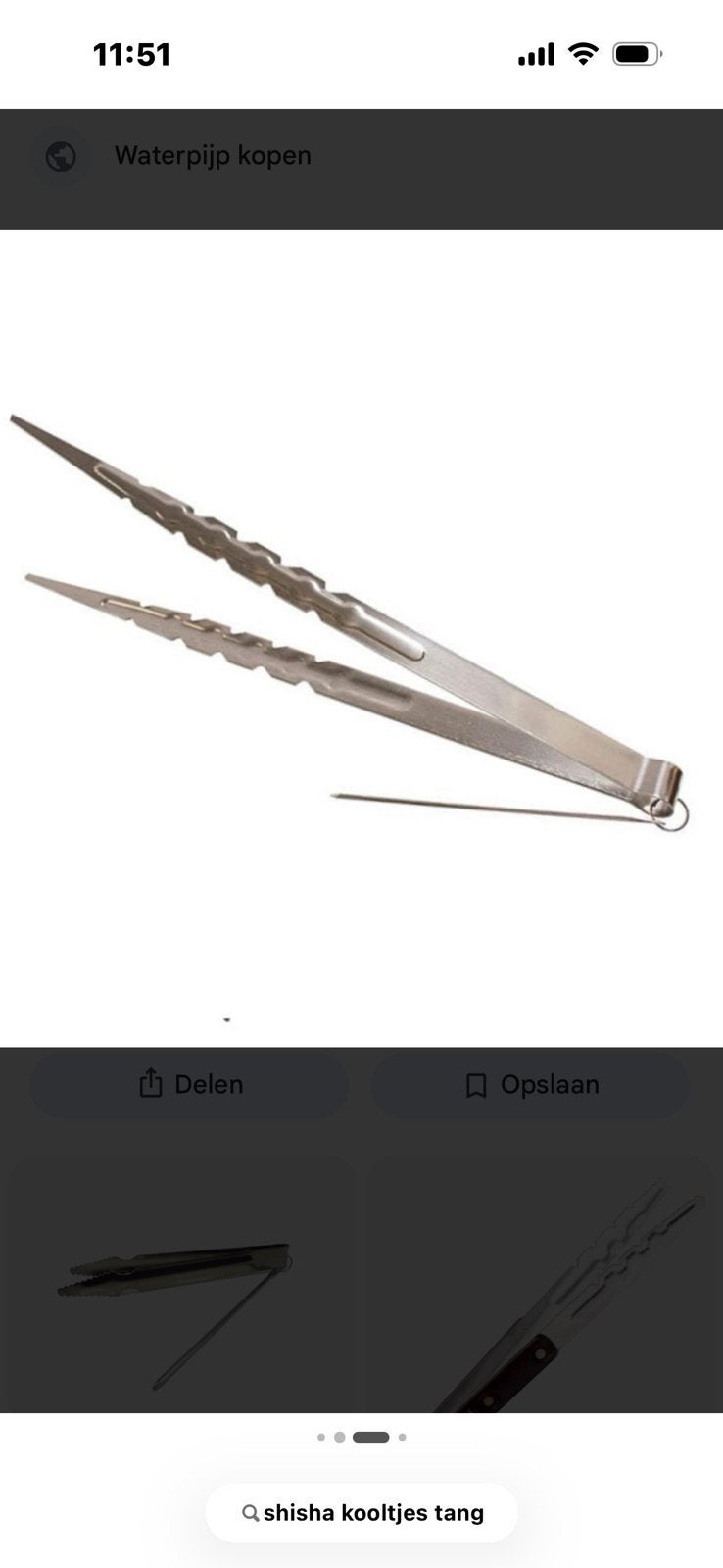 Sisha pijp, Ophalen of Verzenden, Zo goed als nieuw