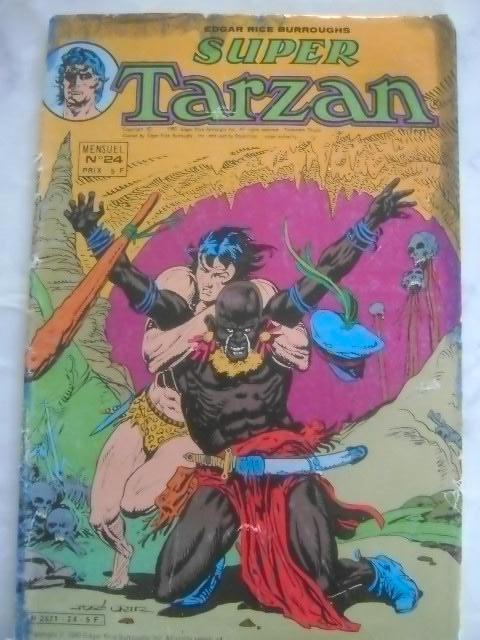 super tarzan no 24, Eén comic, Ophalen of Verzenden, Gelezen, Europa