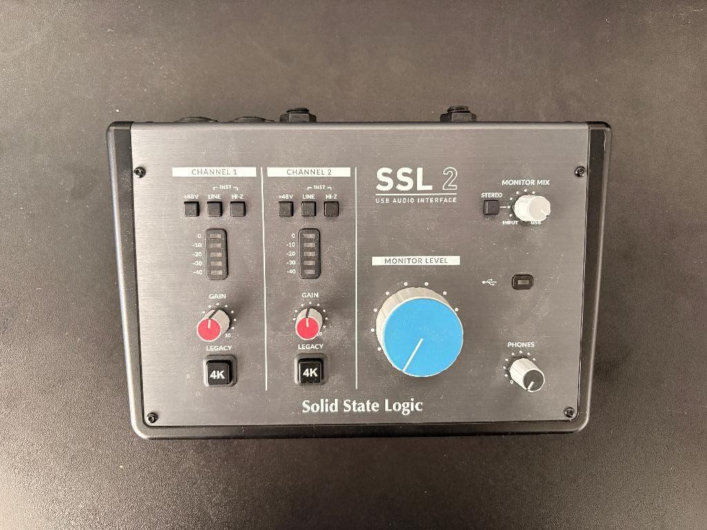 Solid State Logic SSL 2, Ophalen of Verzenden, Gebruikt, Minder dan 5 kanalen, Microfooningang
