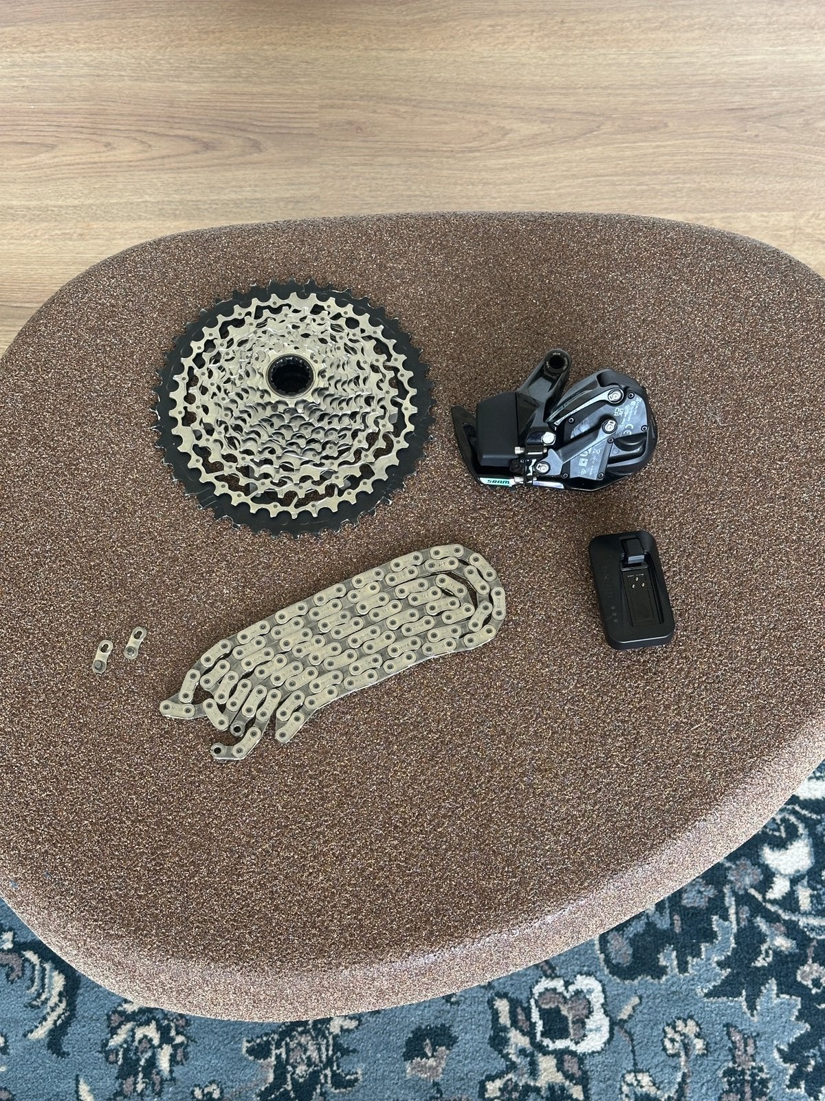 SRAM Force XPLR D2 upgradekit, derailleur, ketting, cassette, Gebruikt, Ophalen of Verzenden, Derailleur of Ketting, Racefiets