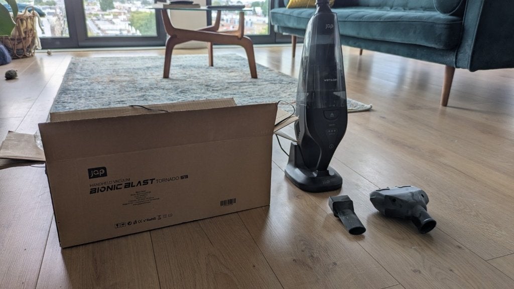 JAP Tornado S3 kruimeldief nat/droog + laadstation, Ophalen, Overige merken, Gebruikt, Kruimeldief