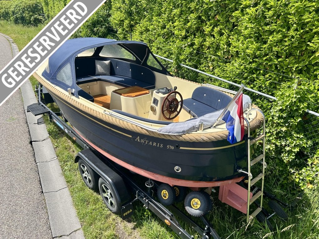 Antaris 570 sloep met 25 pk Vetus verkocht, Binnenboordmotor, Antaris, Diesel, Rondzit