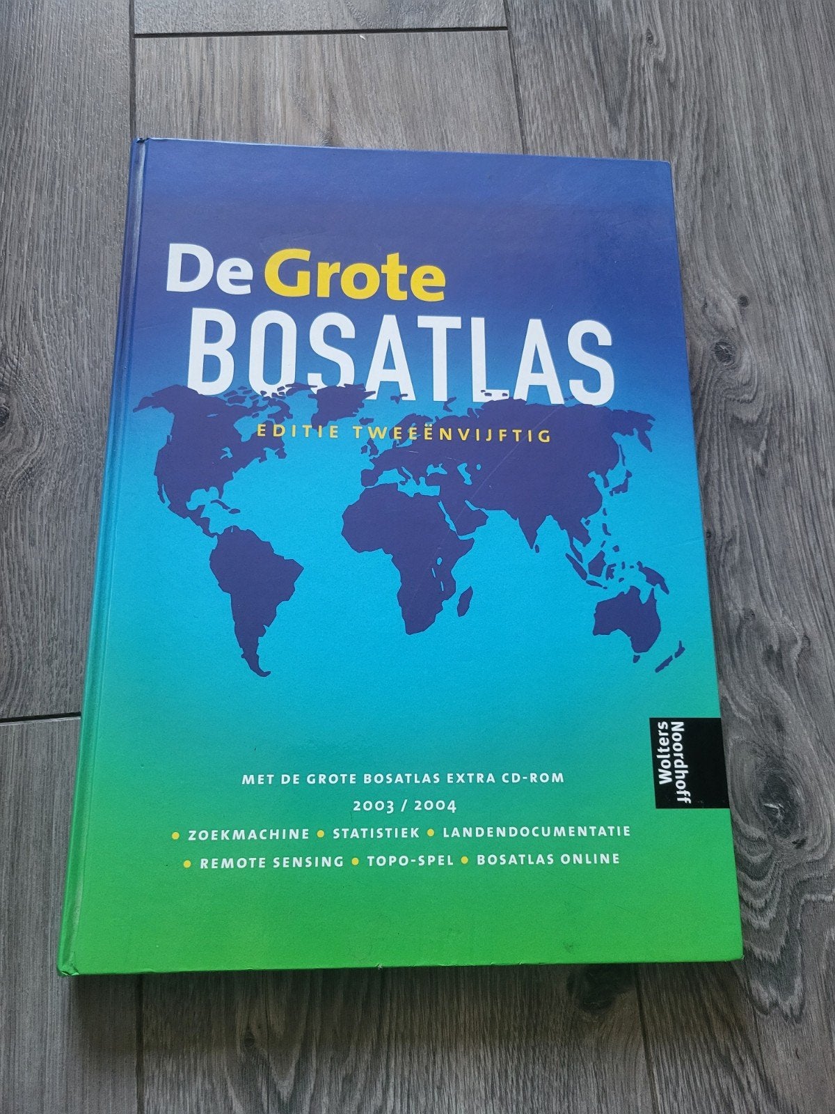 De Grote Bosatlas Editie 52 incl. Cd-rom, Boeken, Gelezen, Bosatlas, 2000 tot heden, Ophalen of Verzenden