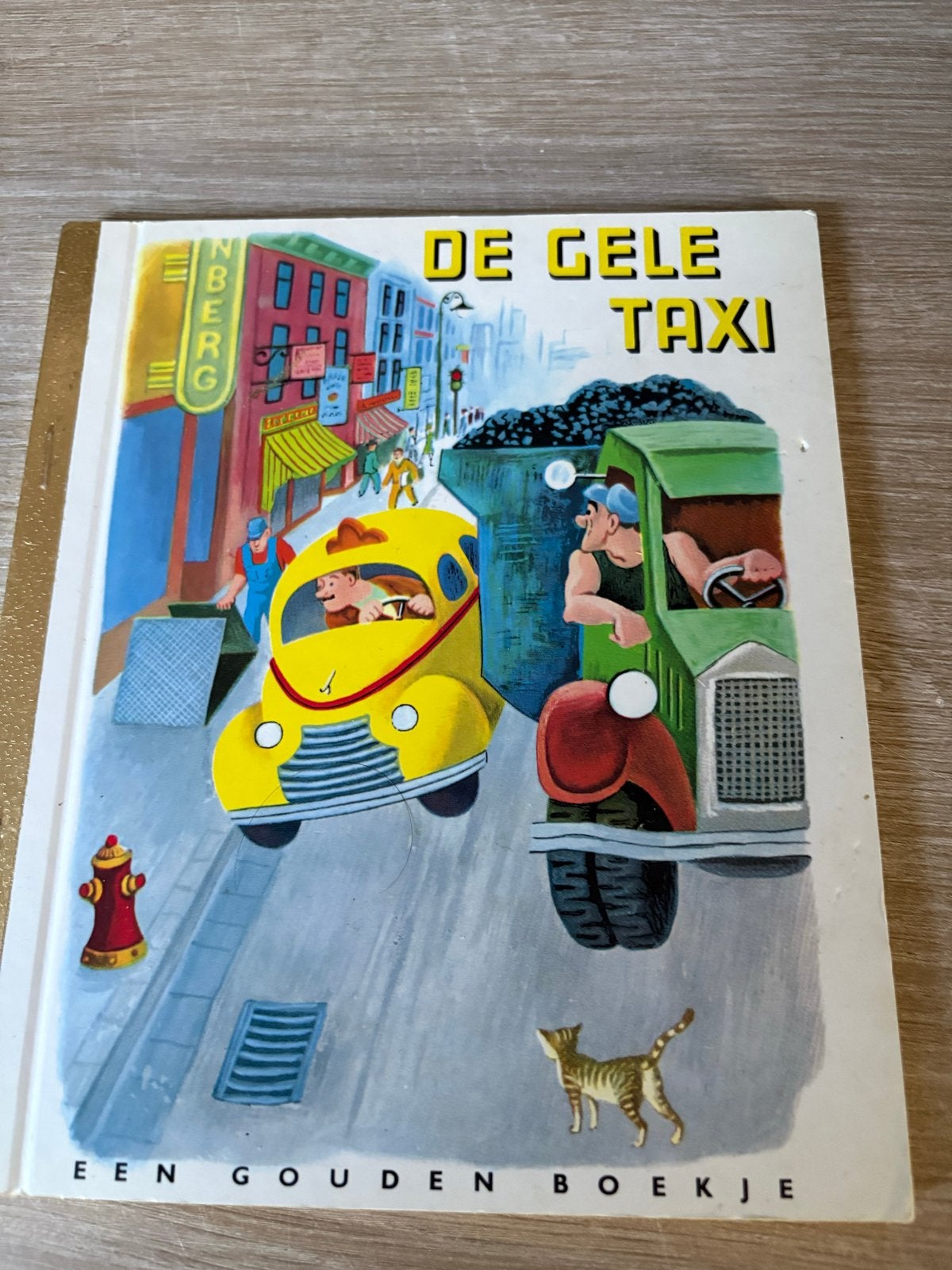 De Gele Taxi - Een Gouden Boekje, Gelezen, Fictie algemeen, Jongen of Meisje, 4 jaar