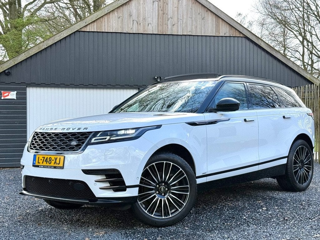 Land Rover Range Rover Velar 2.0 P250 Turbo R-Dynamic AWD Ed, Auto's, Land Rover, Gebruikt, 4 cilinders, Range Rover Velar, Leder