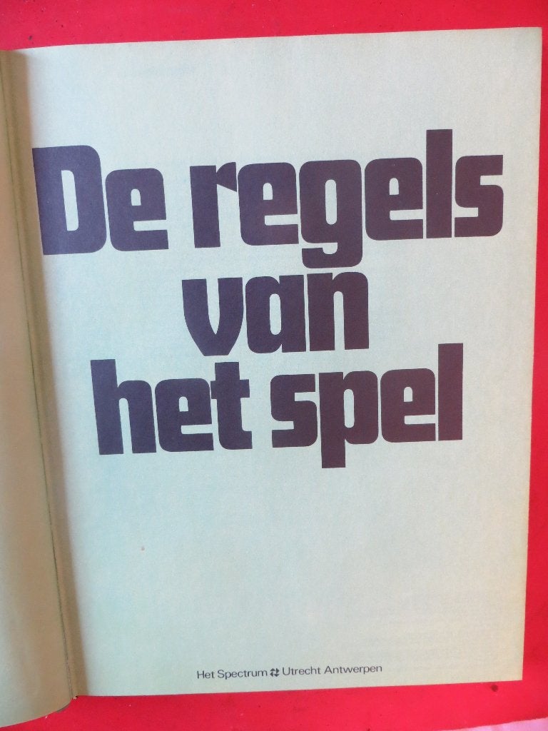 sport boek De regels van het spel, Ophalen of Verzenden, Balsport