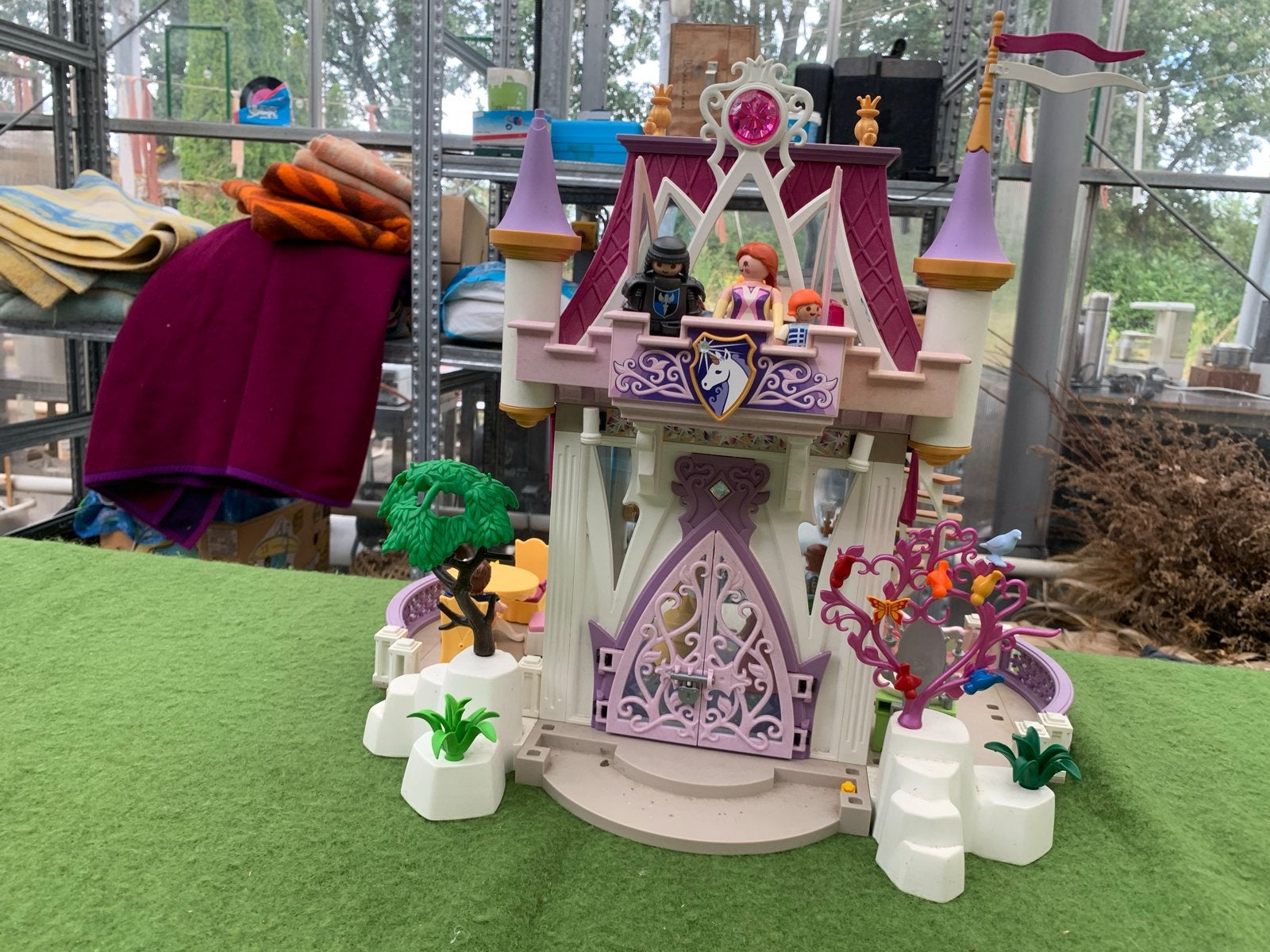 Playmobil Kasteel - Prinsessenkasteel met Figuren, Gebruikt, Complete set, Ophalen of Verzenden, Kasteel/Fort