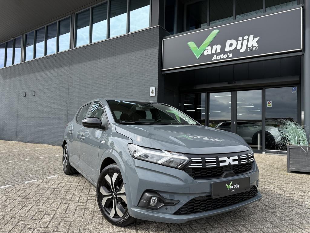 Dacia Sandero 1.0 TCe Automaat Trekhaak Car Play Camera Pdc, Auto's, Stof, Gebruikt, Zwart, 1073 kg
