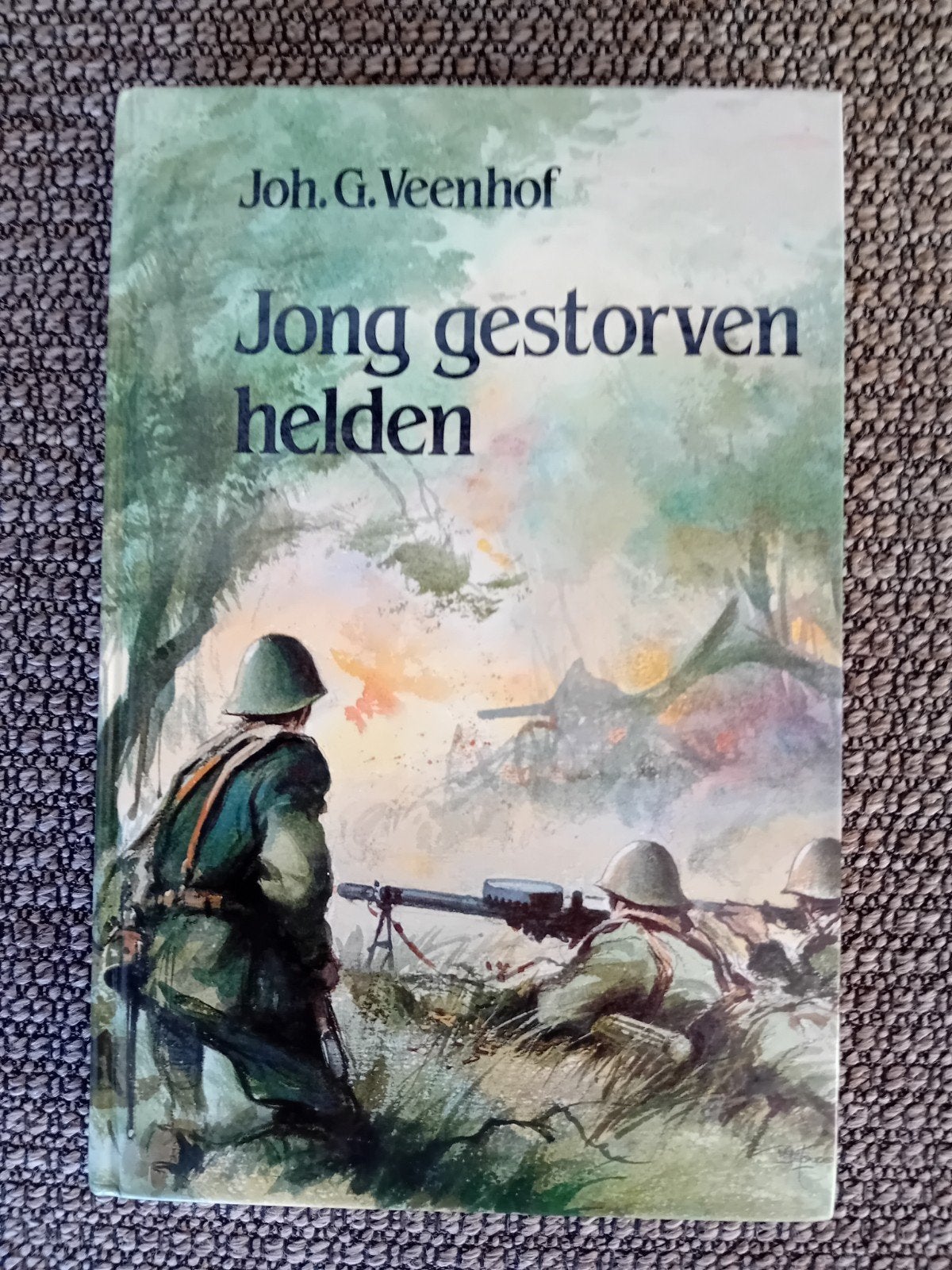 Joh.G.Veenhof  jong gestorven helden., Ophalen of Verzenden, Tweede Wereldoorlog, Gelezen